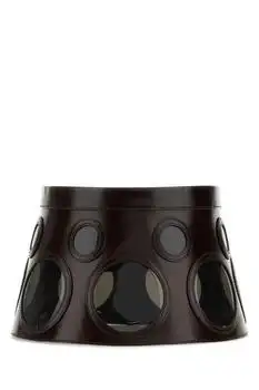 Prada | Prada Leather Visor Hat