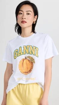 Basic Jersey Peach Relaxed Tee