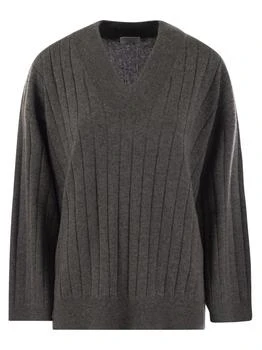 Brunello Cucinelli | Brunello Cucinelli V-Neck Knitted Jumper