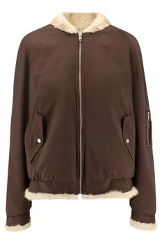 MM6 Maison Margiela Zip-Up Bomber Jacket