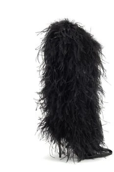 Giuseppe Zanotti | Giuseppe Zanotti Xylia Feathered Knee-High Boots