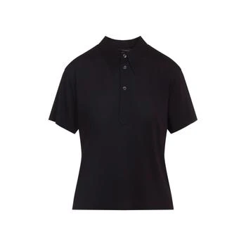 MAISON MARGIELA | Maison Margiela Short Sleeved Buttoned Polo Shirt