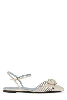 Valentino | Valentino VLogo Signature Pointed Toe Flat Shoes