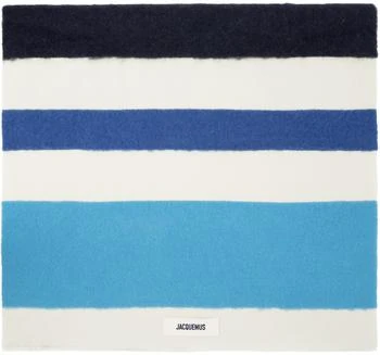Off-White & Blue 'L'écharpe Arazzo' Scarf