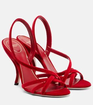 Valentino | Fetishique 105 velvet sandals