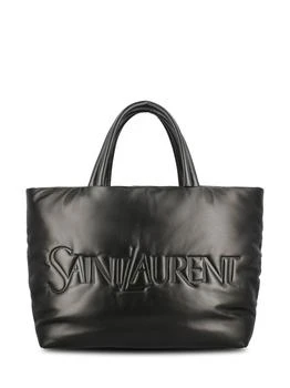 Yves Saint Laurent | Saint Laurent Logo Detailed Large Tote Bag