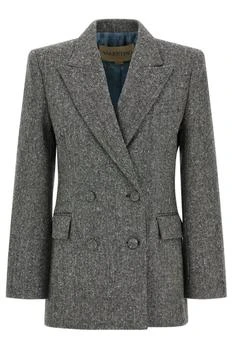 Valentino | Valentino Double-Breasted Long-Sleeved Blazer