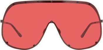 Black & Red Shield Sunglasses