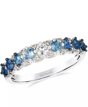 Le Vian | White Sapphire (0.11 ct. t.w.), Sapphire Ombre (0.67 ct. t.w.), and Nude Diamond (0.09 ct. t.w.) Ring in 14k Vanilla Gold