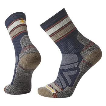 SmartWool Smartwool Hike Light Cushion Striped Mid Crew Sock - Men
s