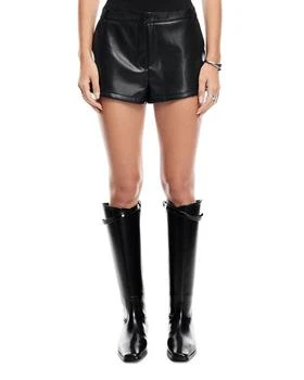 Leo Faux Leather Shorts