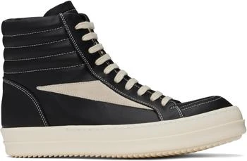 Rick Owens | Black Hollywood High Vintage Sneaks Sneakers