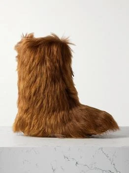 Tod's | Shearling Ankle Boots - Dark brown - IT36