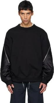 Dries Van Noten | Black Contrast Sweatshirt