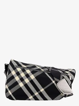 Burberry | Messenger cotton blend bag with burberry check jacquard motif