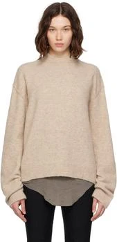 Rick Owens | Brown Concordians Tommy LS Sweater