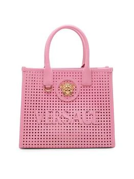 Versace | Small Medusa Perforated Leather Tote Bag