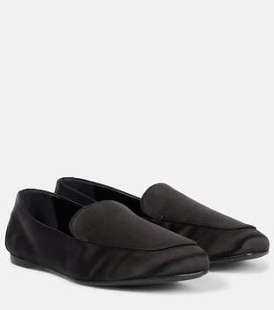 Khaite | Monroe satin loafers