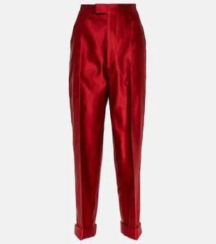 Tom Ford | Silk duchesse tapered pants