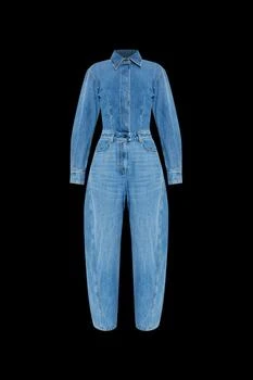 Givenchy | Givenchy Long-Sleeved Denim Jumpsuit