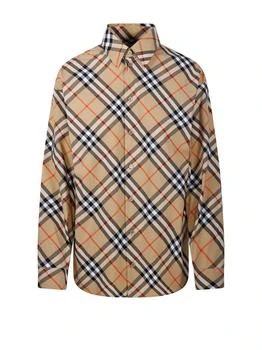 Burberry | Burberry Check Printed Long Sleeved Shirt