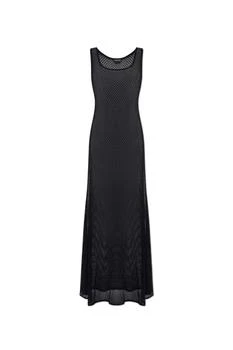 Tom Ford | Tom Ford Sleeveless Semi-Sheer Maxi Dress