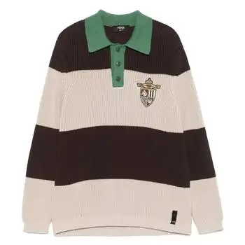 Fendi | Fendi Men's Cotton Polo Shirt, Brand Size 48 ( US Size 38 )