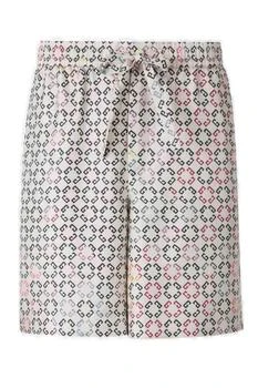 Givenchy | Givenchy Logo Printed Drawstring Bermuda Shorts