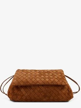 Bottega Veneta | Giorno suede shoulder bag with Intrecciato motif