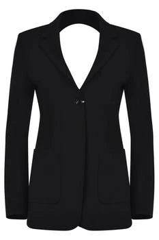 Max Mara | Max Mara Single-Breasted Open Back Jacket