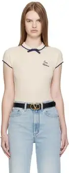 Valentino | Off-White Cotton Top