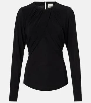 Isabel Marant | Gaetane draped jersey top