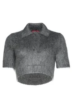 Gucci | Gucci Brushed Cropped Top