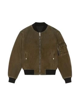 Givenchy | Givenchy Reversible Denim Bomber Jacket