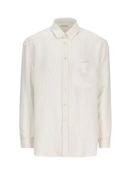 Yves Saint Laurent | Saint Laurent Striped Long-Sleeved Shirt