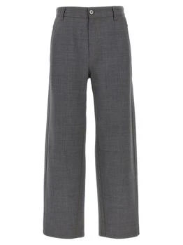 Brunello Cucinelli | Brunello Cucinelli Logo Patch Wide-Leg Pants