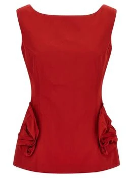 Magda Butrym | Magda Butrym Rose Hip Hourglass Top