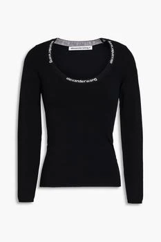 Alexander Wang Stretch-knit top