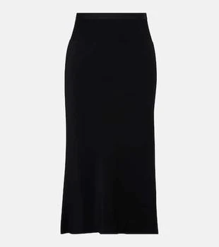 Rick Owens | Charmeuse midi skirt