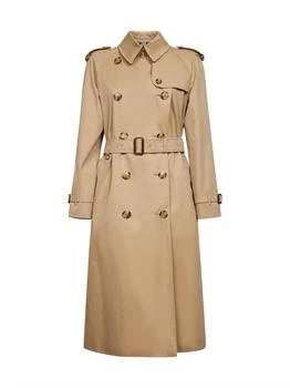 Burberry | Burberry Double Breasted Belted Trench Coat