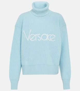 Versace | Logo turtleneck sweater