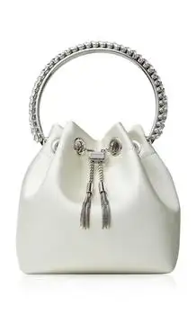 Jimmy Choo | Jimmy Choo Bon Bon Satin Top Handle - Moda Operandi