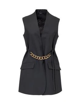Givenchy | Givenchy Chain Embellished Sleeveless Jacket