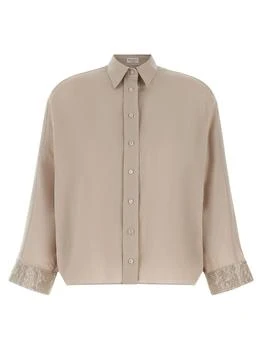 Brunello Cucinelli | Brunello Cucinelli Long Sleeve Buttoned Shirt