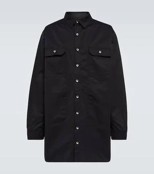 Rick Owens | Cotton-blend poplin overshirt