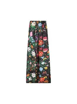 Gucci | Gucci Floral Print Twill Pants