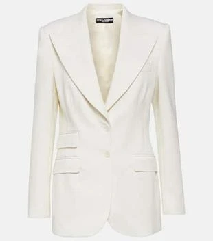 Dolce 
Gabbana | Wool-blend blazer