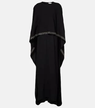 Stella McCartney | Embellished caped maxi dress