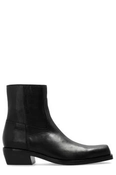 Versace | Versace Square-Toe Zipped Boots