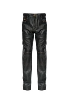 Versace | Leather trousers